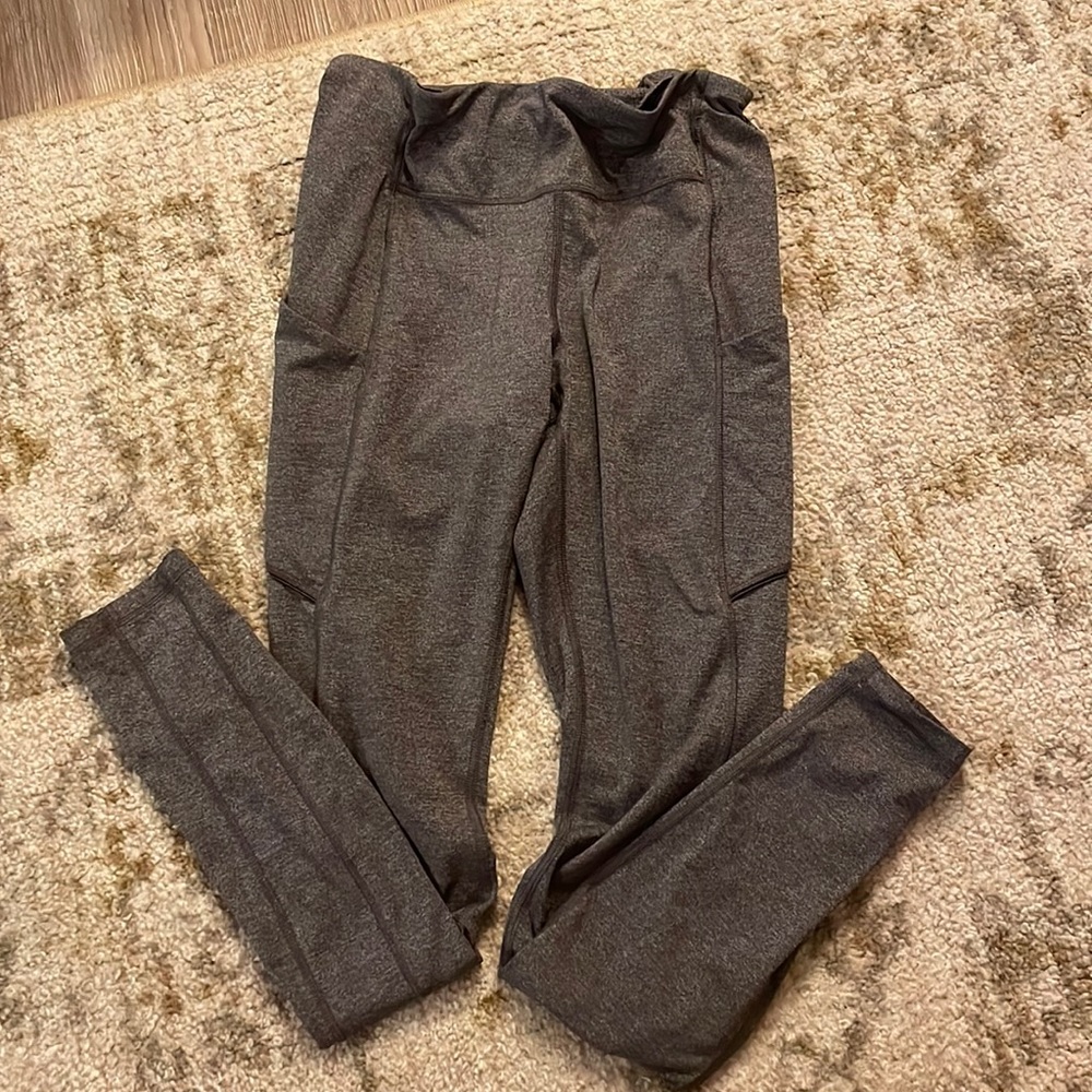 Gray ankle length Lulu lemon leggings